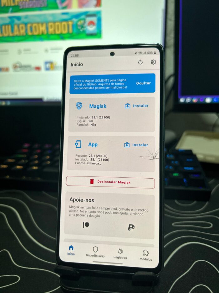 S20 FE - COM ROOT (Vendido)
