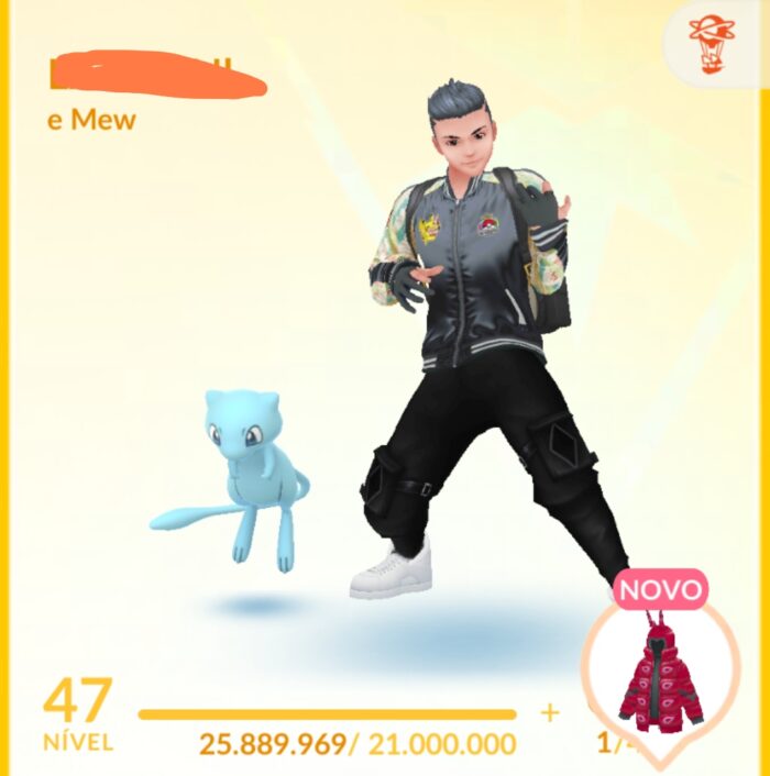 CONTA YELLOW - NV47 - MEW SHINY + BOLSA UPADA + 446 PASSES DE RAIDS