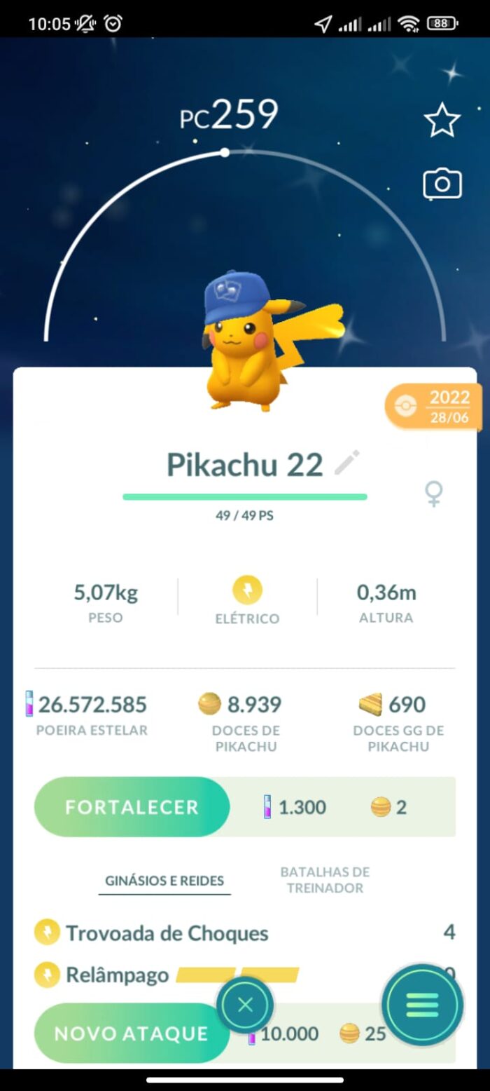 Shiny Pikachu - TCG Hat