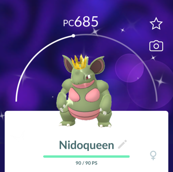 Nidoqueen de coroa
