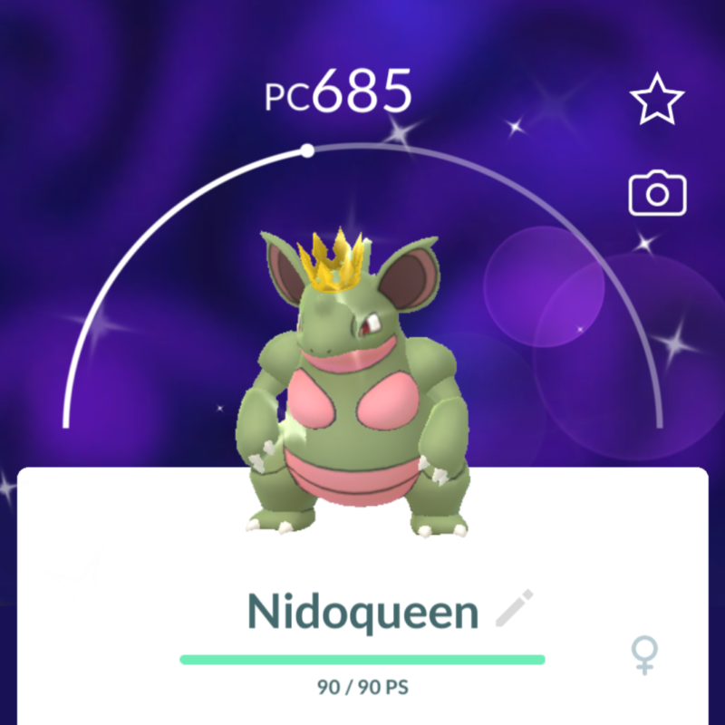 Nidoqueen de coroa