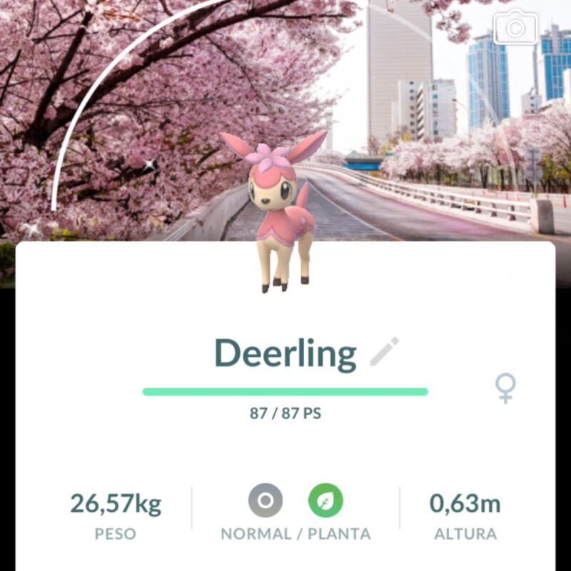 Deerling Fundo Sakura