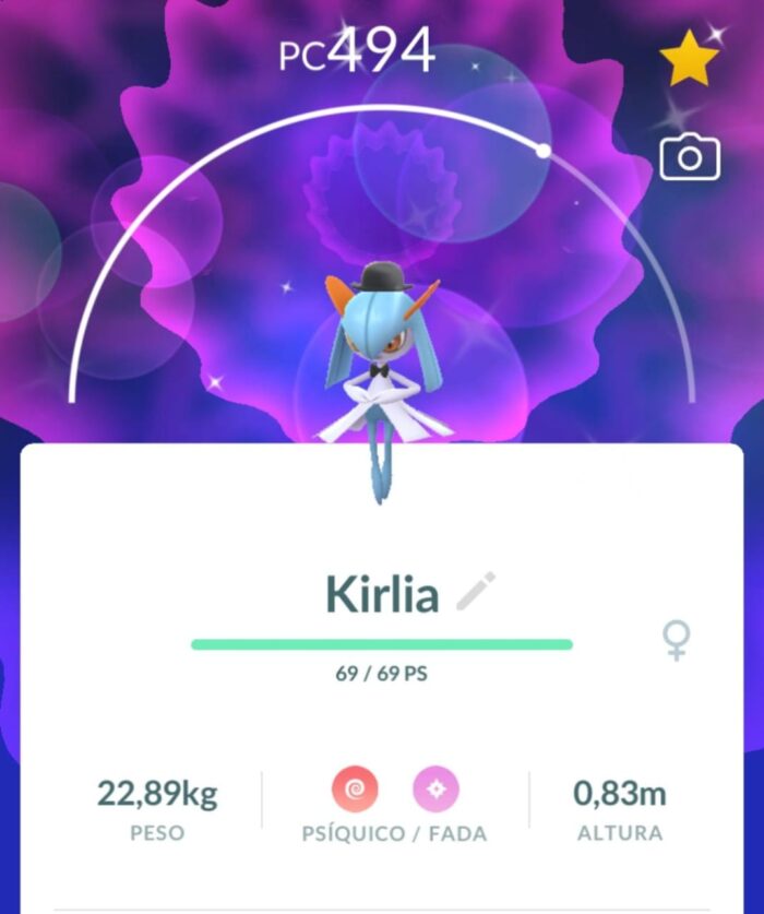 Kirlia shiny