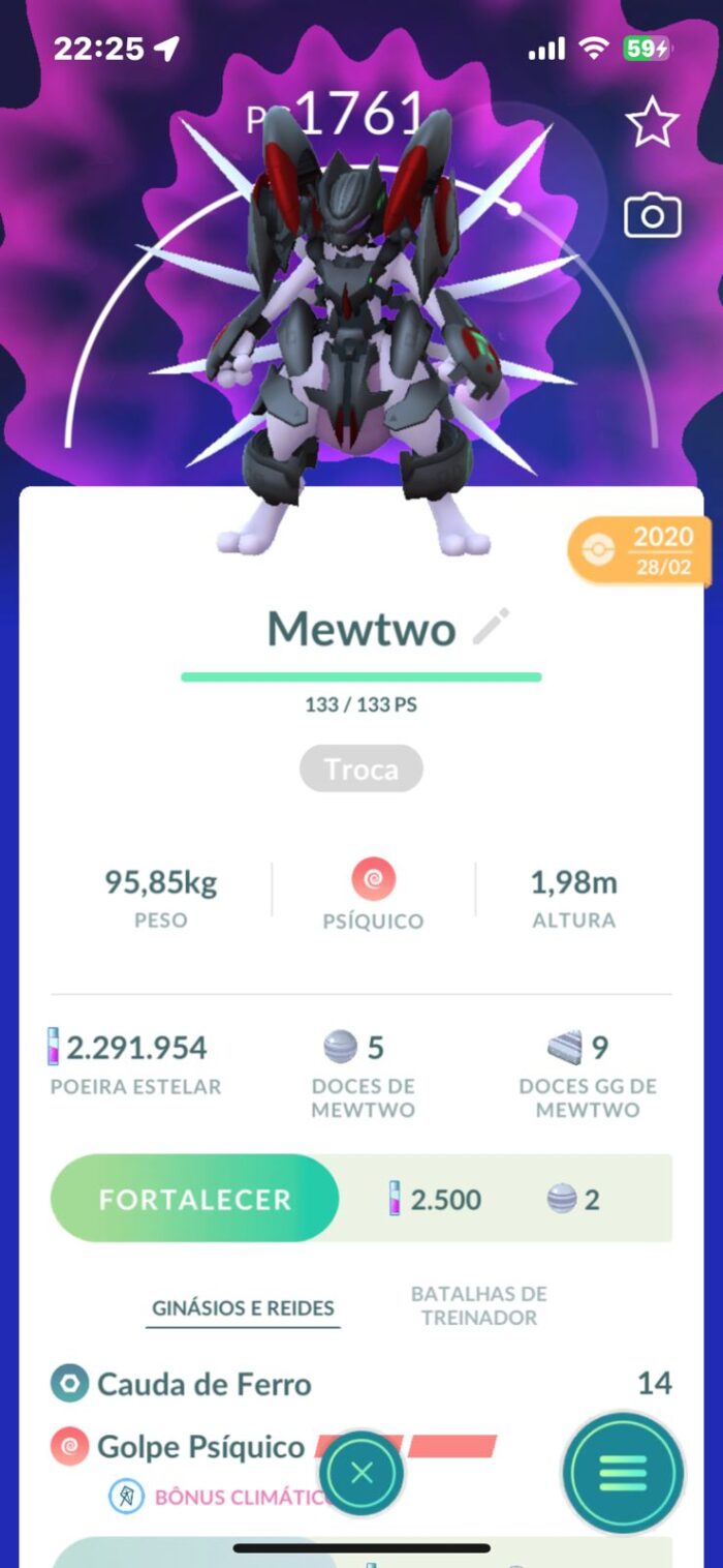 Mewtwo de armadura