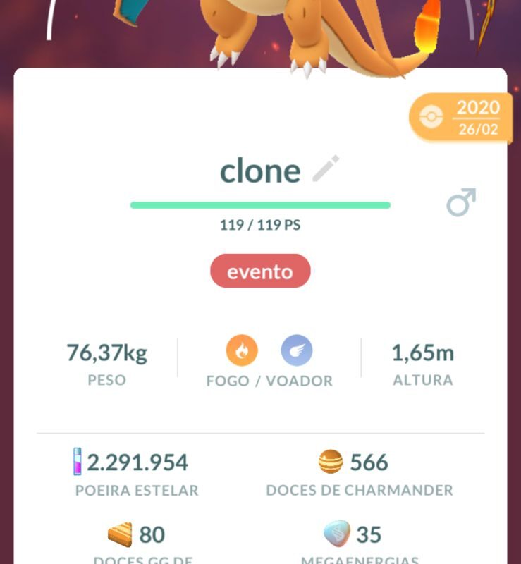 Charizard clone