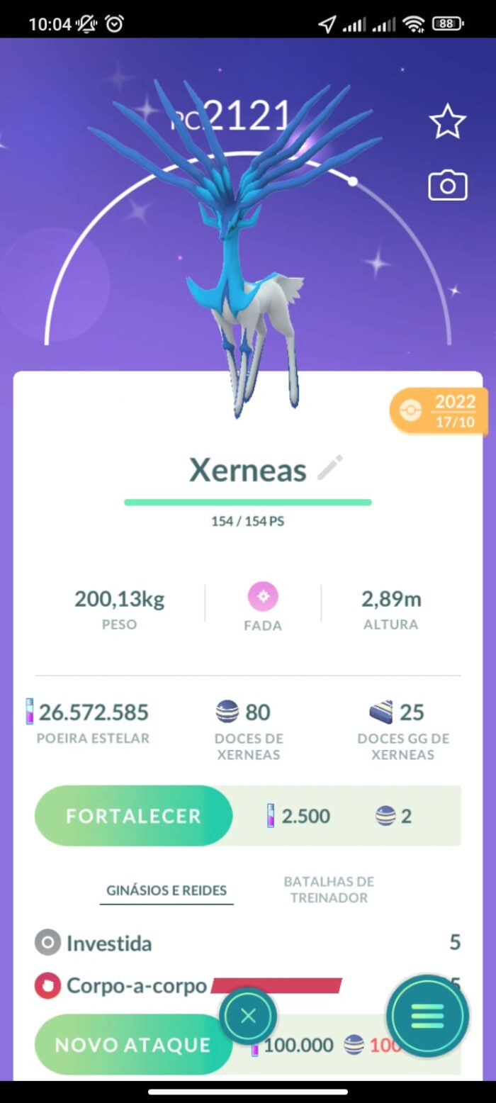 Shiny Xerneas