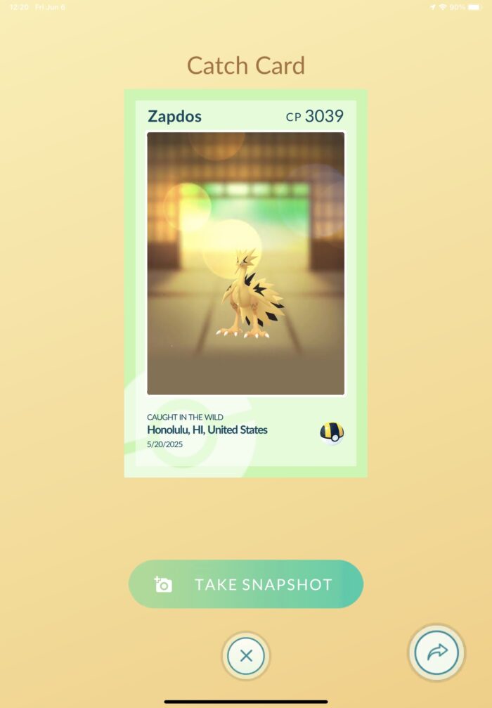 Zapdos De Galar Shiny - Imagem 2