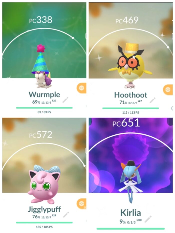 Coleção de Pokémon com Trajes Especiais – Evento Limitado (UNIDADE)
