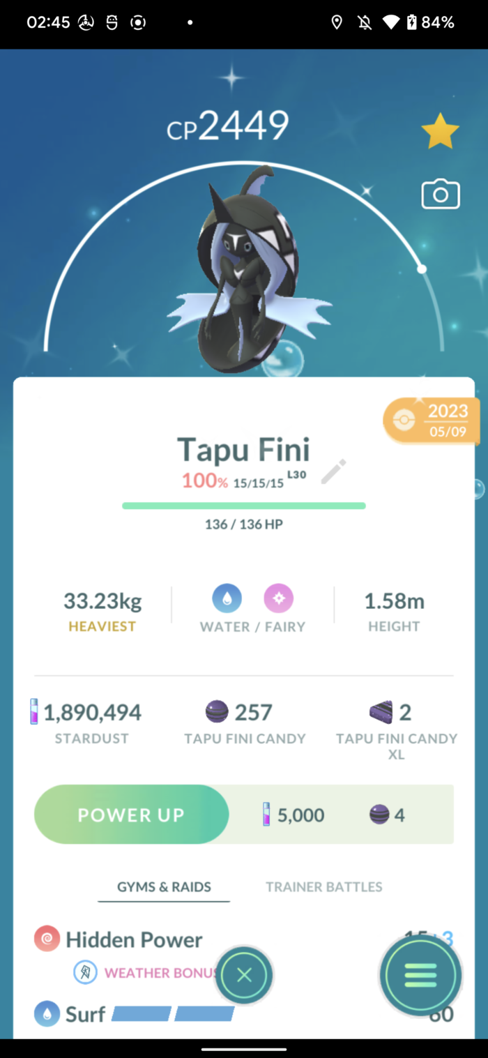 Conta Team Red LvL 41 (Lucario & Tapu Fini SHUNDO) - Imagem 2