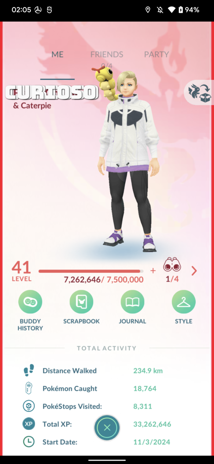 Conta Team Red LvL 41