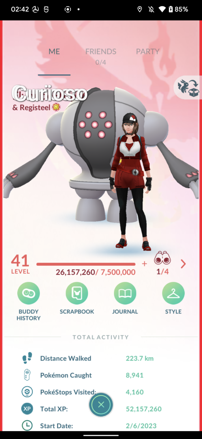 Conta Team Red LvL 41