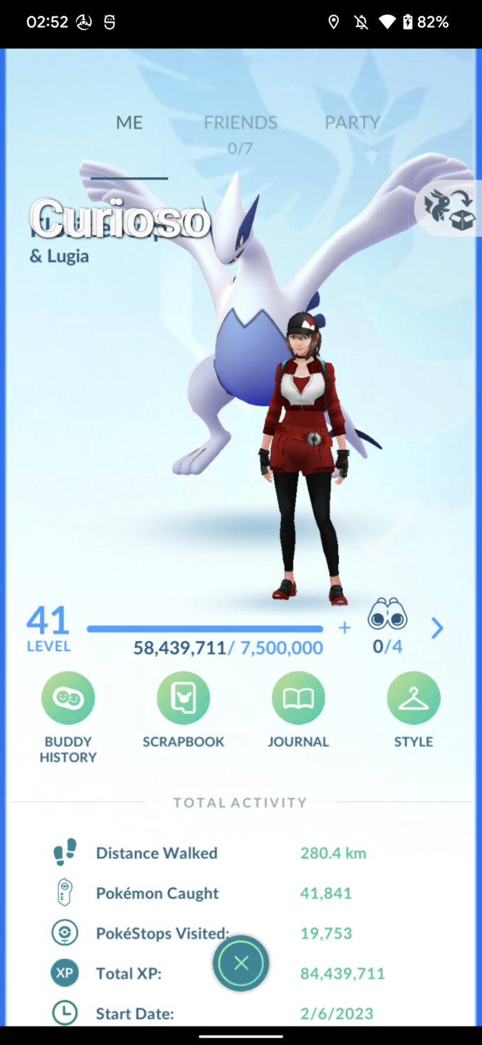 Conta Team Blue LvL 41