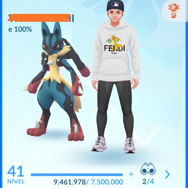 CONTA 41 BLUE - MEGA LUCARIO