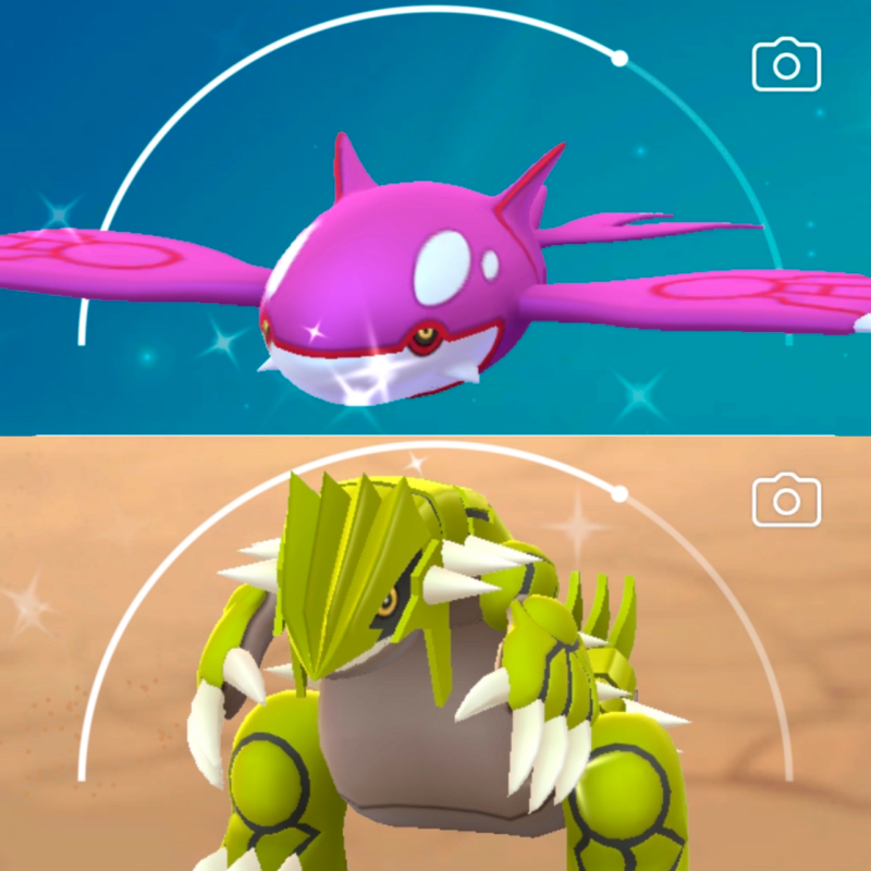 GROUNDON OU KYOGRE (UNIDADE)