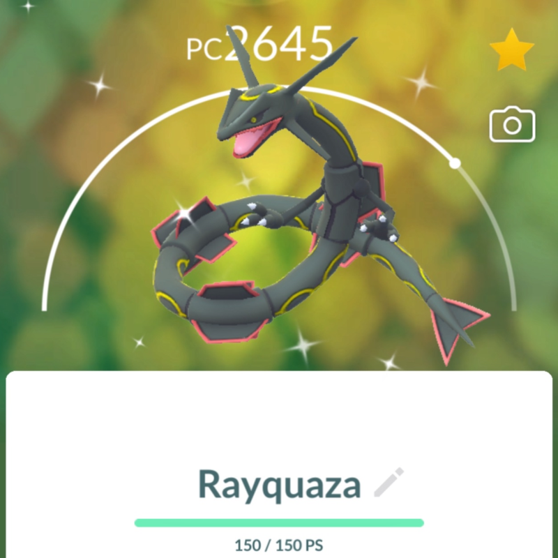 RAYQUAZA SHINY