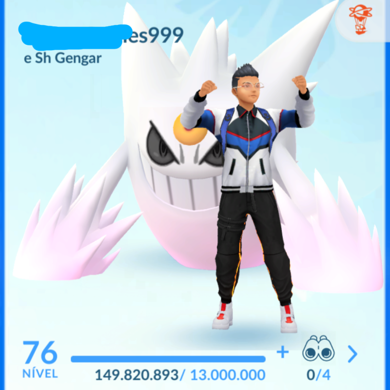 CONTA 76 - 80 BLUE - MEGA GENGA SHINY RUSHADO