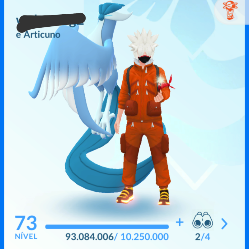 CONTA 73 - 80 - ARTICUNO SHINY DE GALAR
